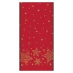 Nappe de table - pap star - 88658 - rouge - rectangulaire - motif noël Nappe de table - pap star - 88658 - rouge - rectangulaire - motif noël