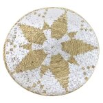 Nappe de table ronde en osier corde en osier vgtal toile blanche beige chemin de table dcoratif lgant ...