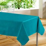 Nappe toile cirée declino 140x240cm bleu Nappe toile cirée declino 140x240cm bleu