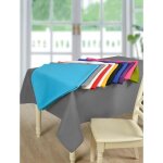 Nappe - maison & marques - 140 x 240 cm - gris - anti - taches - imperm�able