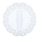 Napperons dentelles gâteaux rond Ø 33 cm blanc Napperons dentelles gâteaux rond Ø 33 cm blanc