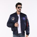 Nasa pilote veste homme manteau homme femme bomber camouflage militaire jacket Nasa pilote veste homme manteau homme femme bomber camouflage militaire jacket