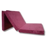 Matelas pliable - natalia spzoo - futon 190x90cm - housse lavable - mousse pu - confort ferme