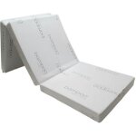 Matelas pliable - natalia spzoo - futon 65x195 cm epaisseur 8 cm - housse lavable - mousse polyur�thane ...
