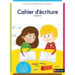 Nathan - cahier decriture cp adapte aux enfants dys ou en difficulte - ecriture cursive - a partir de ...