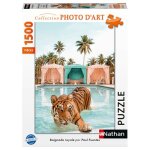 Nathan - puzzle 1500 pi�ces - baignade royale / paul fuentes design - d�s 14 ans - encastrement parfait ...