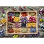 Nathan - puzzle 1500 pi�ces - les plantes m�dicinales - d�s 14 ans - encastrement parfait - collection ...