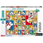 Nathan - puzzle 2000 pi�ces - les portraits / ast�rix - d�s 14 ans - puzzle de qualit� sup�rieure - collection ...