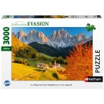 Nathan - puzzle 3000 pi�ces - le village de santa magdalena lo�c lagarde - d�s 14 ans - encastrement ...