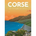 Nathan - puzzle 500 pices - affiche de la corse / louis laffiche - adultes et enfants ds 10 ans - puzzle ...