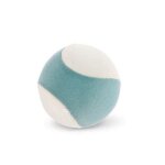 Balle antistress - nature et découvertes - bleu / Écru - gel lavande - lycra Balle antistress - nature et découvertes - bleu / Écru - gel lavande - lycra