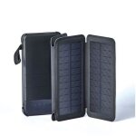 Chargeur nomade - nature et dcouvertes - panneaux solaires - blanc - rechargeable - extrieur