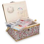 Navaris bote  couture complte - bote  coudre 245 cm x 175 cm x 125 cm - kit de couture 76x accessoire ...