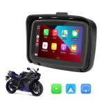 Gps moto �tanche - prumya - 5 pouces - bluetooth 5. 0 - carplay & android auto - transmission fm