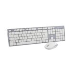 T?nb - clavier et souris sans fil clavier azerty fran�ais confortable et silencieux raccourcis multim�dia ...