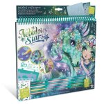 Carnet de croquis cratif : chevaux mystiques : ariaz et joyiaz