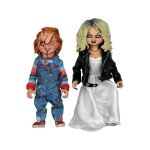 Neca - la fianc�e de chucky - pack 2 figurines clothed & tiffany 14 cm