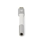 Adaptateur usb - c - nedis - mini - jack 35 mm - 8 cm - aluminium - mle - femelle