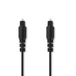 Nedis cagp25000bk10 cble audio optique - noir