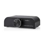Nedis commutateur audio 4 ports - entrées 3x rca 1x jack 3. 5 bidirectionnel Nedis commutateur audio 4 ports - entrées 3x rca 1x jack 3. 5 bidirectionnel