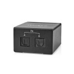 Nedis commutateur audio numrique toslink optique 2 ports