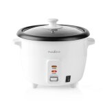 Nedis - cuiseur  riz 1. 0 l 400 w revtement antiadhsif bol amovible arrt automatique