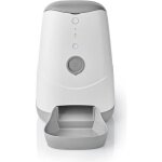 Nedis - distributeur de nourriture intelligent pour animaux de compagnie wi - fi 37l