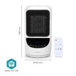 Nedis radiateur soufflant 1500w ptc en céramique smartlife Nedis radiateur soufflant 1500w ptc en céramique smartlife