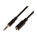 Nedis rallonge de câble audio mini jack stéréo (m) pour mini jack stéréo (f) 1 m noir rond Nedis rallonge de câble audio mini jack stéréo (m) pour mini jack stéréo (f) 1 m noir rond