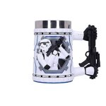 Chope stormtrooper - nemesis now - 18 cm - sous licence officielle - blanche - originale