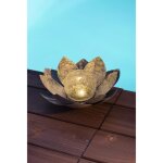 N�nuphar solaire - galix - boule craquel�e - 7 lumens - 8 heures d�clairage - interrupteur on / off