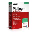 Logiciel multimdia - nero - platinum unlimited - 8k - ia - sauvegarde de donnes
