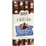 Nestlé les recettes de l?atelier myrtilles amandes & noisettes chocolat noir 195g (lot de 4) Nestlé les recettes de l?atelier myrtilles amandes & noisettes chocolat noir 195g (lot de 4)