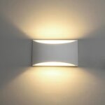 Netboat appliques murales interieur blanc lampe murale led 5w blanc chaud moderne applique murale en ...