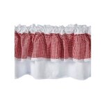 Netboat demi rideau décoration de fenêtre voilage tissu rideau courte en conton pour petit fenêtre chambre ... Netboat demi rideau décoration de fenêtre voilage tissu rideau courte en conton pour petit fenêtre chambre ...
