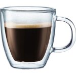 Netboat set de 2 mugs en verre double paroi avec anse - 35 cl Netboat set de 2 mugs en verre double paroi avec anse - 35 cl