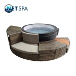 Netspa ice - ice bath 4 places 5kw - bain froid semi - rigide & mobilier - fonction spa chaud et bulles ... Netspa ice - ice bath 4 places 5kw - bain froid semi - rigide & mobilier - fonction spa chaud et bulles ...