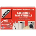 Nettoyant d�tartrant - impeca - lot de 2 doses - lave - linge et lave - vaisselle - en poudre