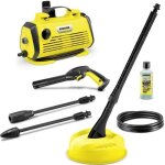 Nettoyeur haute pression karcher k 3 horizontal plus home - pression 120 bar - dbit 380 l / h - kit ...