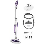 Nettoyeur vapeur 2 - en - 1 polti vaporetto sv440 - balai ou nettoyeur  main - 11 accessoires inclus ...