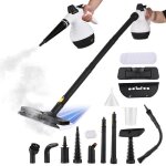 Nettoyeur vapeur 2 en 1 - prumya - haute pression 4 bar - 1050w - 16 accessoires