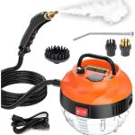 Nettoyeur vapeur portable brillsten 2500 w 1350 ml 3 ttes de brosse haute pression