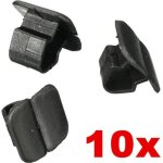 Neufu 10pcs clips fixation agrafe isolation plastique capot pour vw 1h5863849a01c neuf