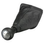 Pommeau de levier de vitesse - neufu - 5 vitesses - noir - compatible peugeot 207 307 406 - installation ...