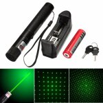 Neufu 303 pointeur laser + 18650 batterie + chargeur + etoile cap