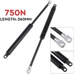 Neufu 360mm verin ressorts  gaz avec support capot coffre hayon pour bateau voiture 750n