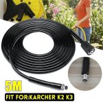 Neufu 5m haute pression nettoyeur laveuse tuyau nettoyage pour karcher k2 k3 Neufu 5m haute pression nettoyeur laveuse tuyau nettoyage pour karcher k2 k3
