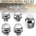 Neufu 5pcs verrouillage boulons de roue en alliage aluminium ensemble d�crou pour land rover discovery ...