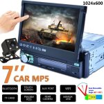 Neufu 7&quot autoradio gps bluetooth navigation voiture st�r�o tactile lecteur mp5 fm multim�dia st�r�o ...