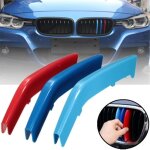 Neufu clip couverture kidney grille calandre bande m couleur abs pour bmw 3 series f30